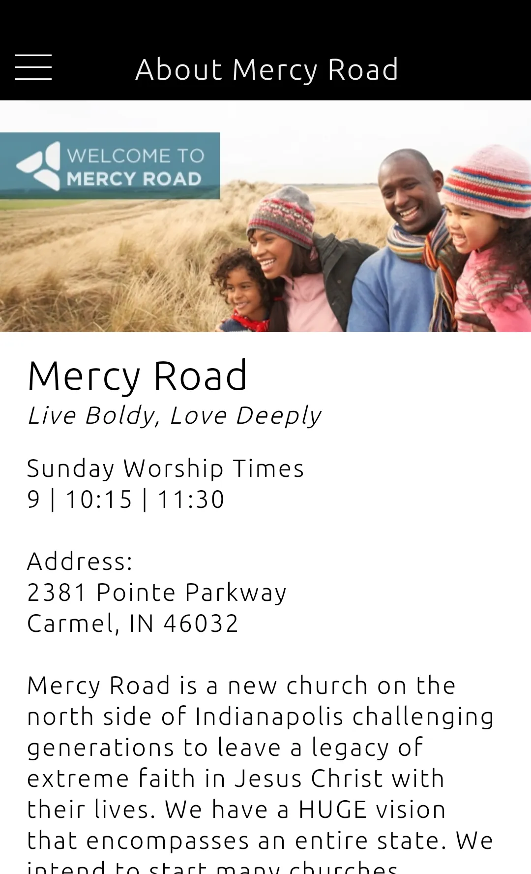 Mercy Road Church | Indus Appstore | Screenshot