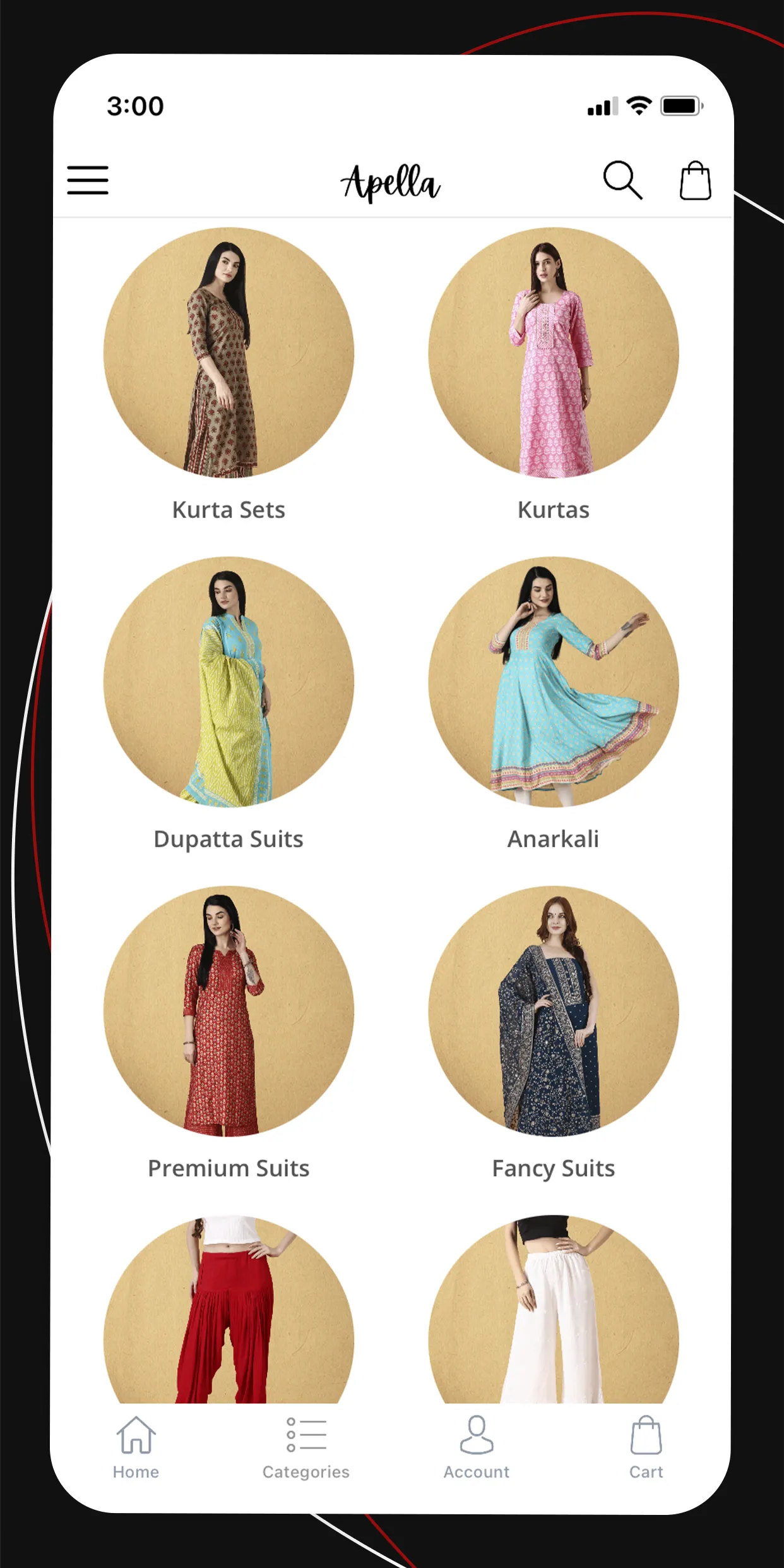 Apella - The XS to 10XL Store | Indus Appstore | Screenshot