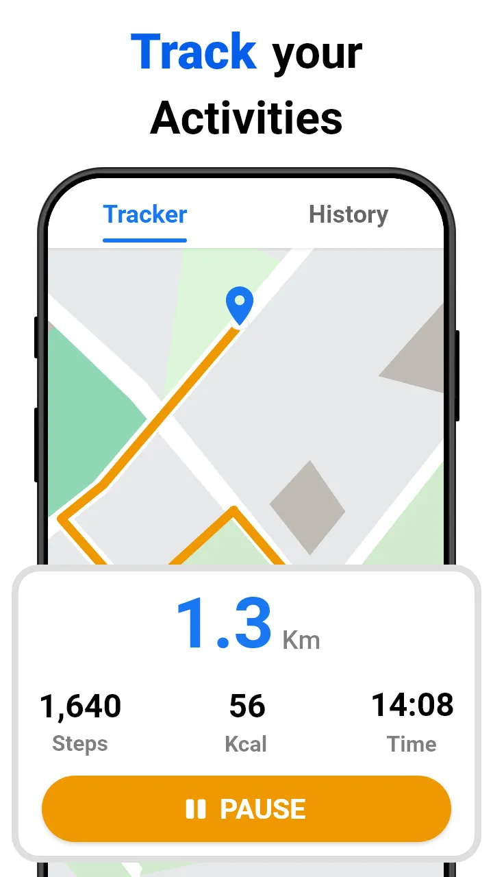 Pedometer - Step Tracker | Indus Appstore | Screenshot