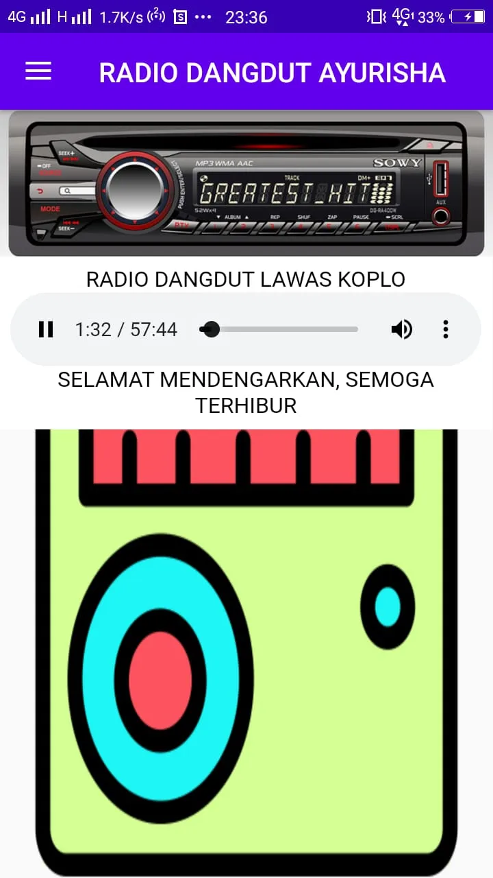 Radio FM Dangdut Online | Indus Appstore | Screenshot