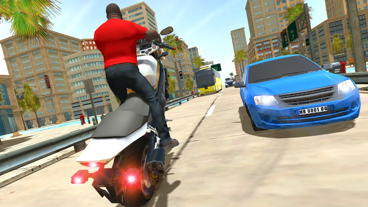 City Traffic Moto Rider | Indus Appstore | Screenshot