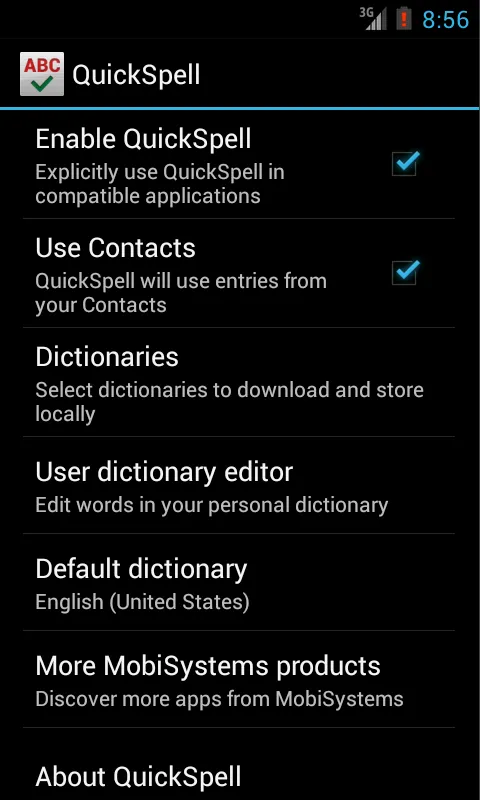 OfficeSuite QuickSpell | Indus Appstore | Screenshot