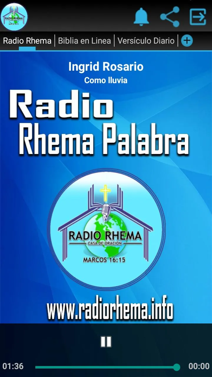 Radio Rhema | Indus Appstore | Screenshot