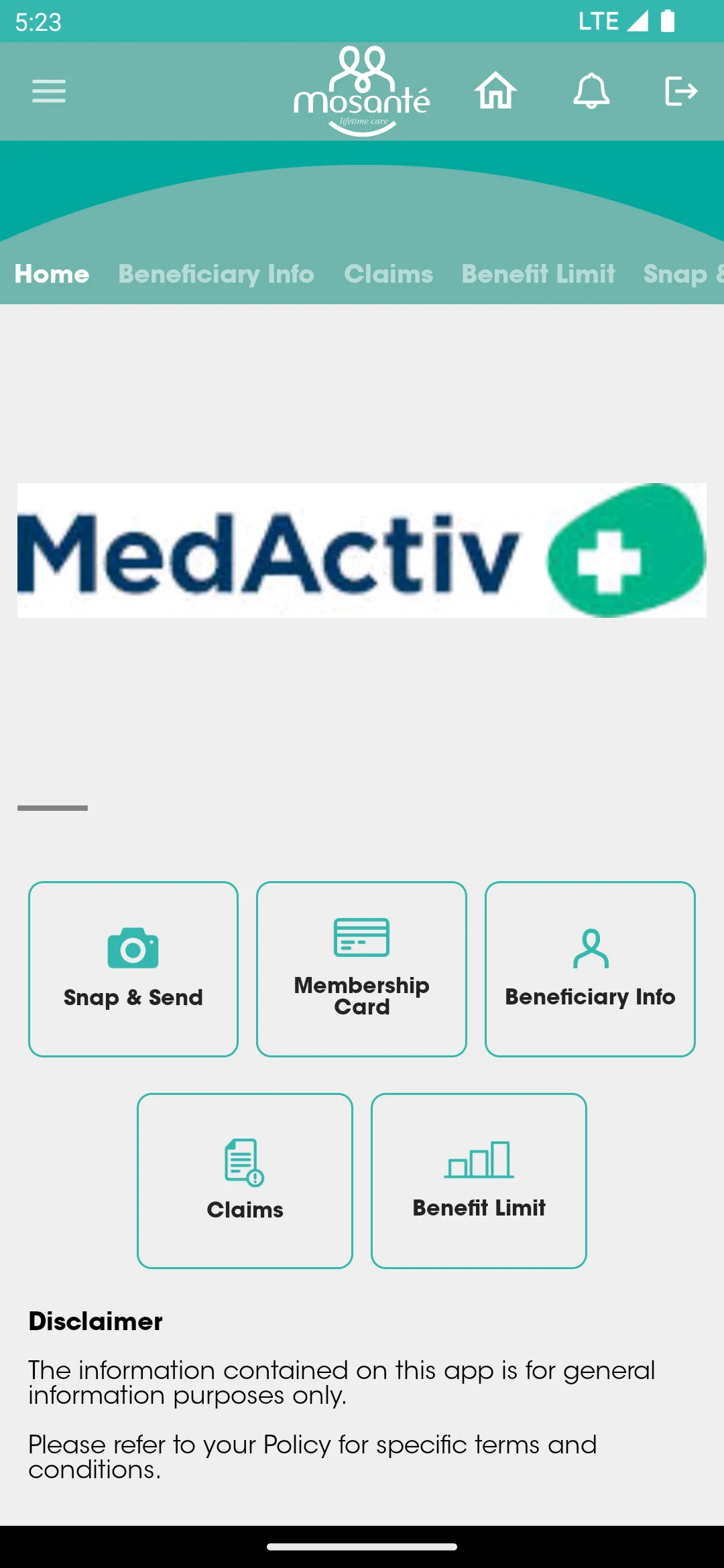 Mosanté App | Indus Appstore | Screenshot