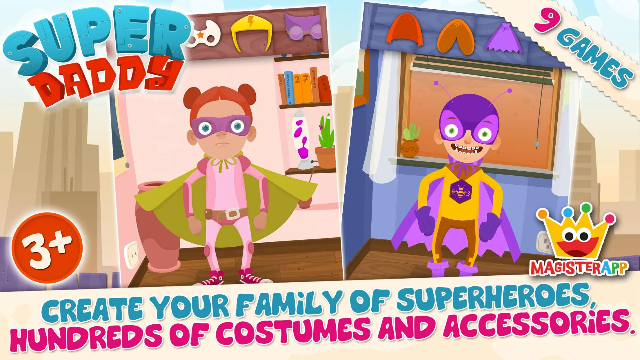 Super Daddy - Dress Up a Hero | Indus Appstore | Screenshot