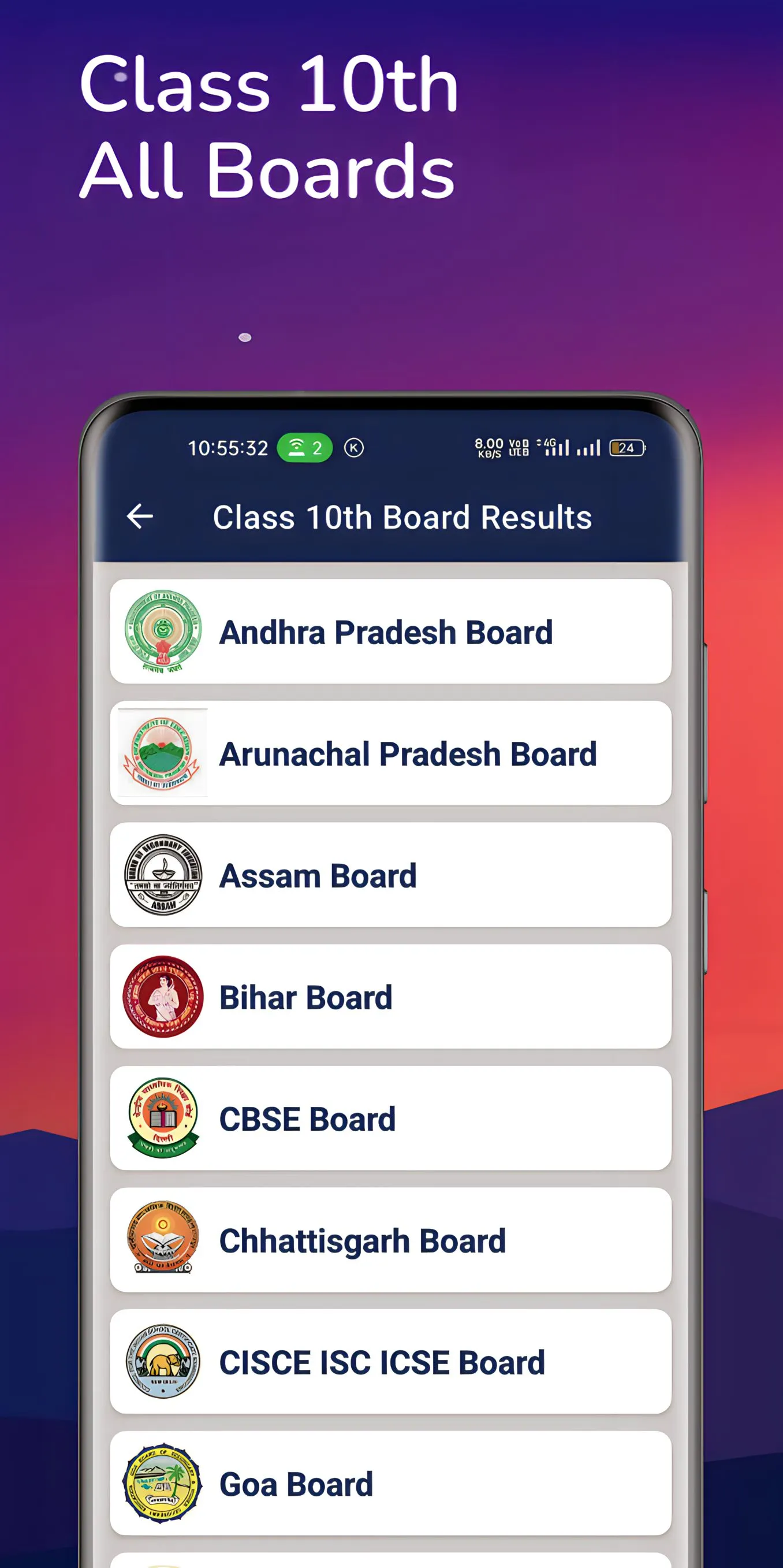 10th - 12th Board Result 2024 | Indus Appstore | Screenshot