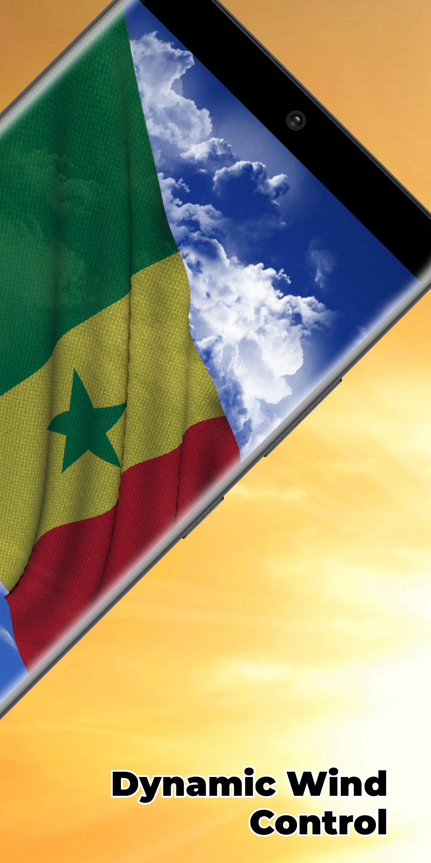 Senegal Flag Live Wallpaper | Indus Appstore | Screenshot