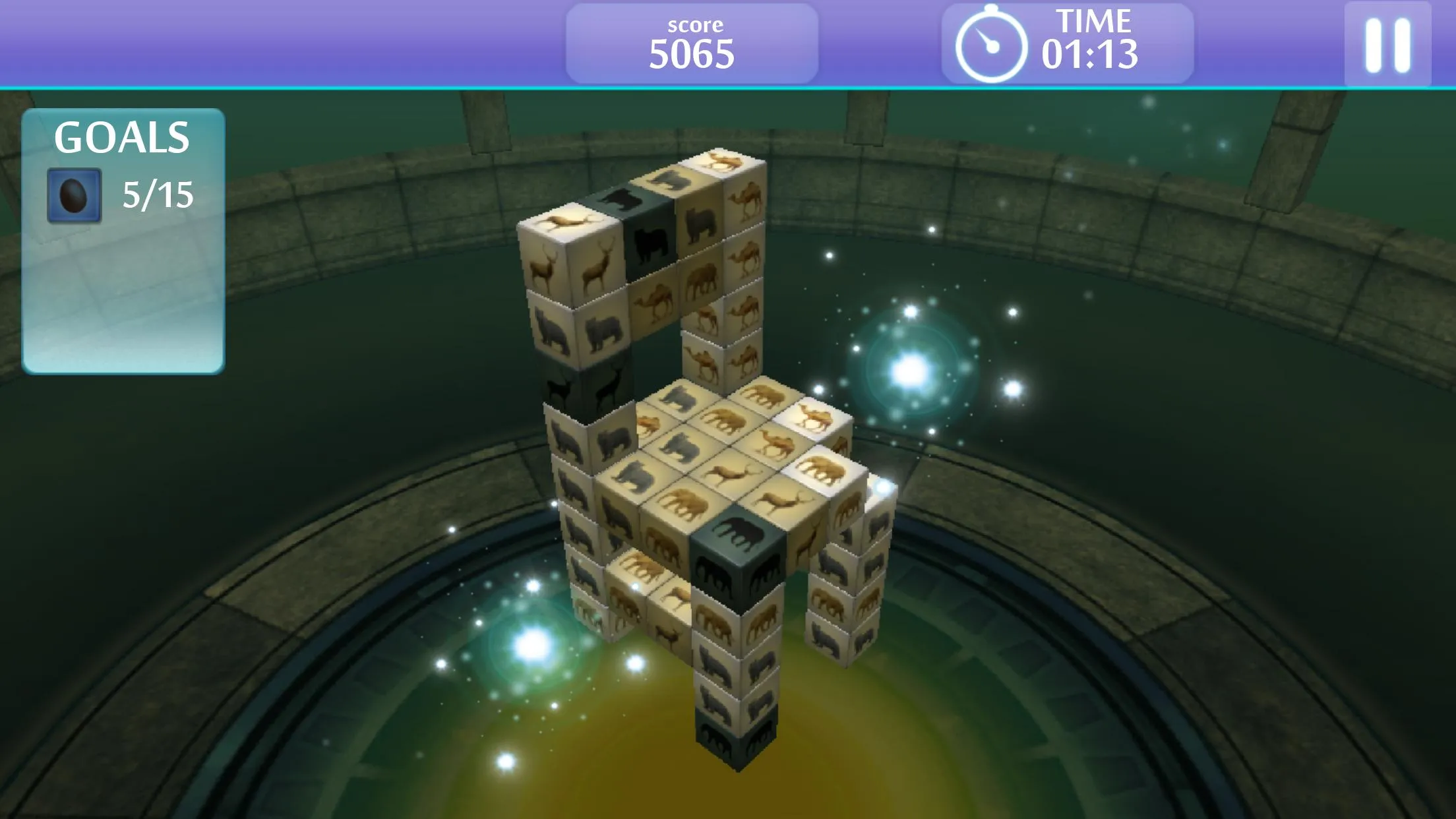 Mahjong Solitaire 3d : Animal  | Indus Appstore | Screenshot