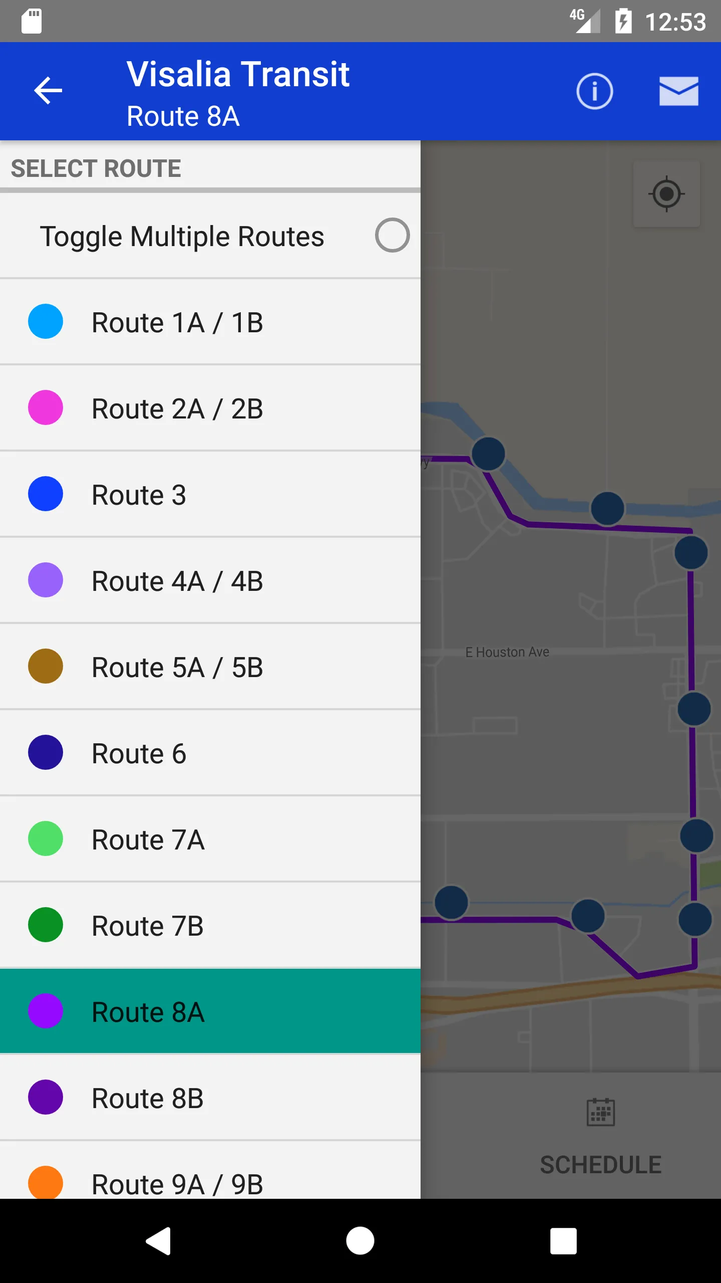 Visalia Transit | Indus Appstore | Screenshot