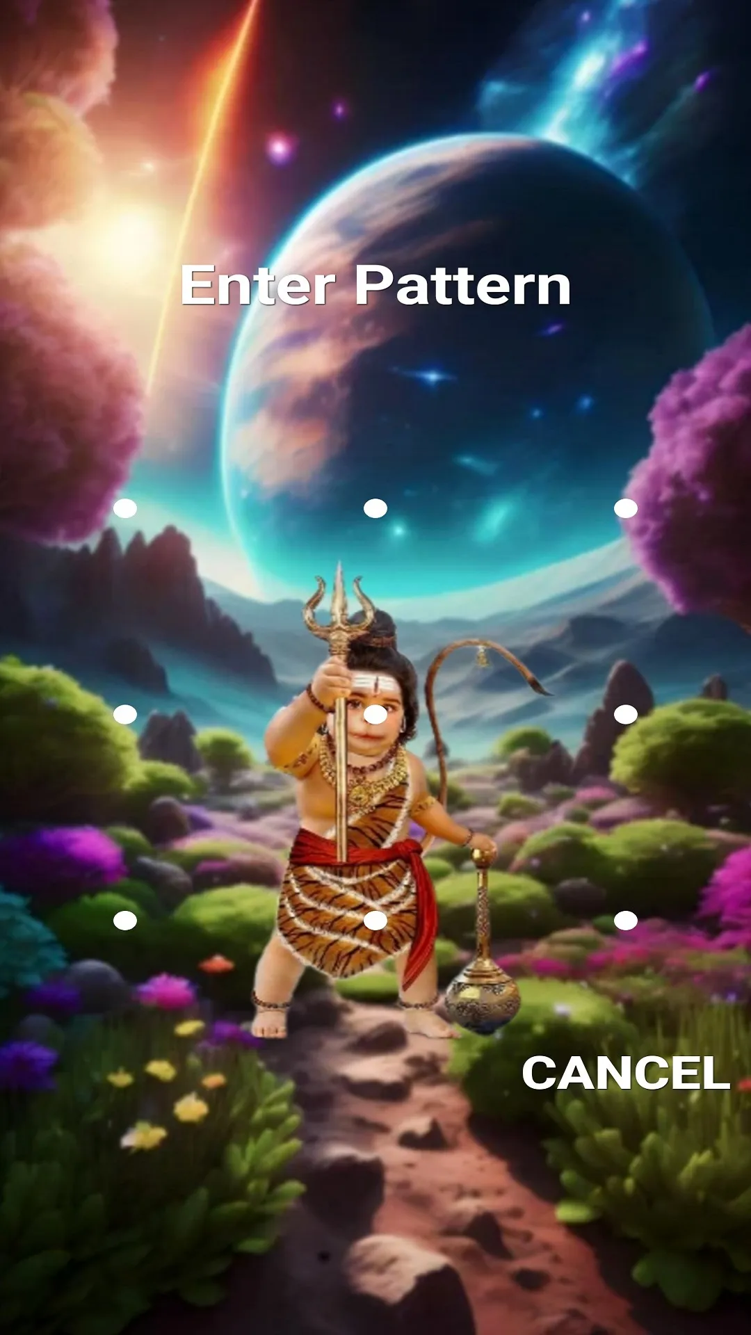 Hanuman Lock Screen | Indus Appstore | Screenshot