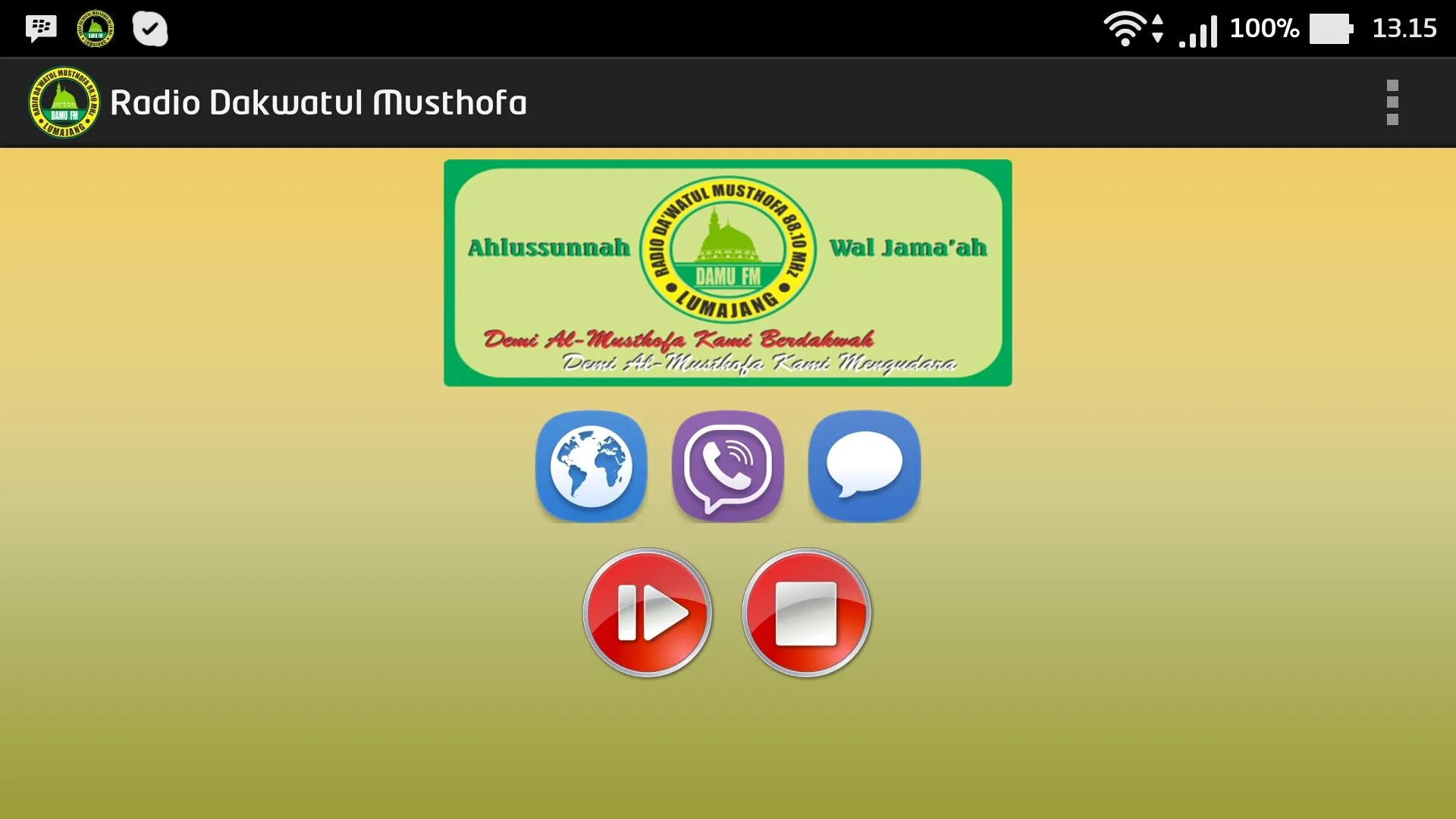 Radio Dakwatul Musthofa | Indus Appstore | Screenshot