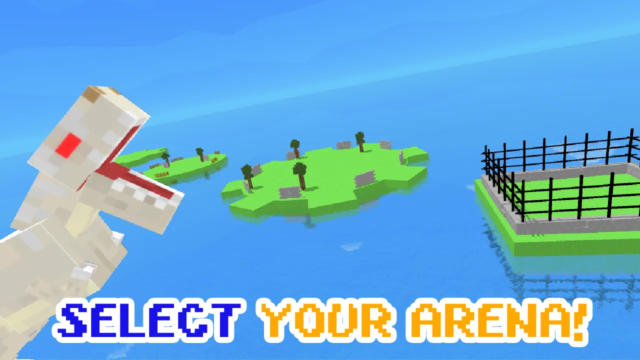 Blocky Dino Park Apex Arena | Indus Appstore | Screenshot