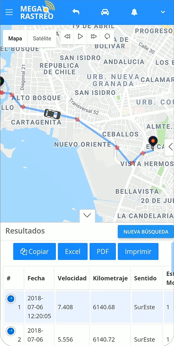 Megarastreo Satelital | Indus Appstore | Screenshot