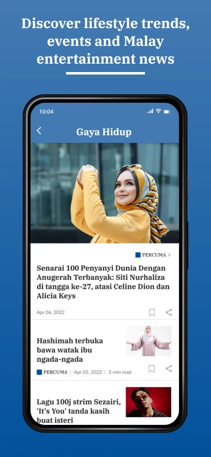 Berita Harian.sg | Indus Appstore | Screenshot