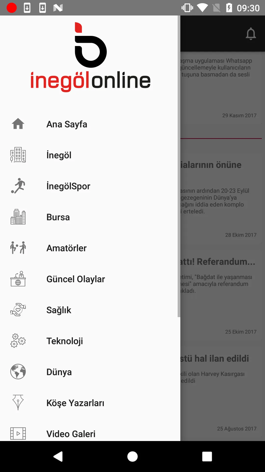 İnegöl Online | Indus Appstore | Screenshot