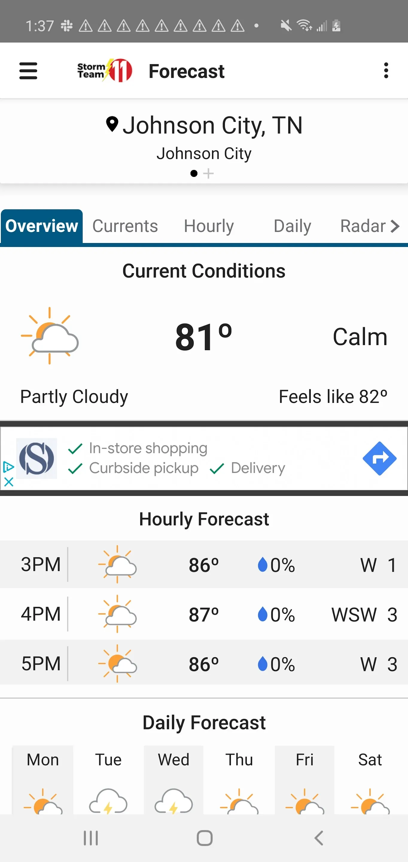 WJHL Weather | Indus Appstore | Screenshot