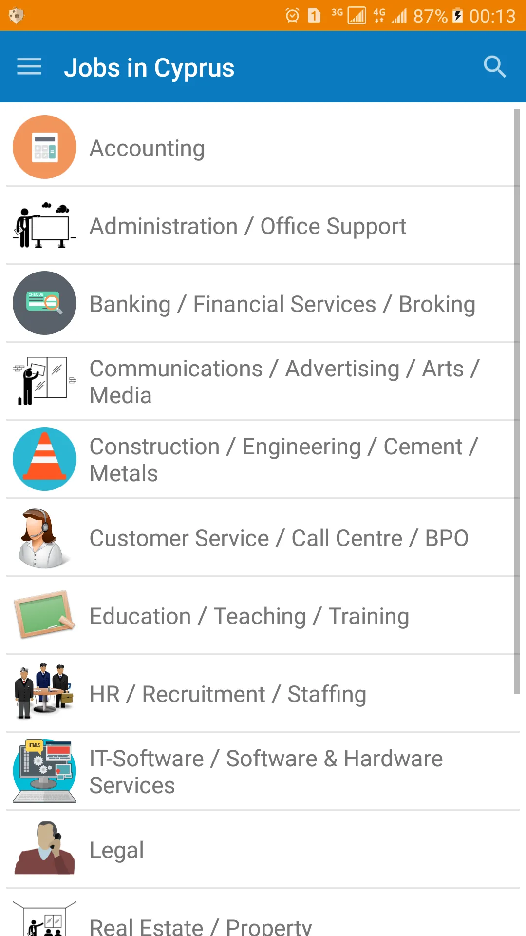 Jobs in Cyprus - Limassol Jobs | Indus Appstore | Screenshot