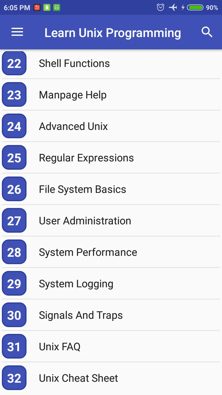 Learn Unix & Shell Programming | Indus Appstore | Screenshot