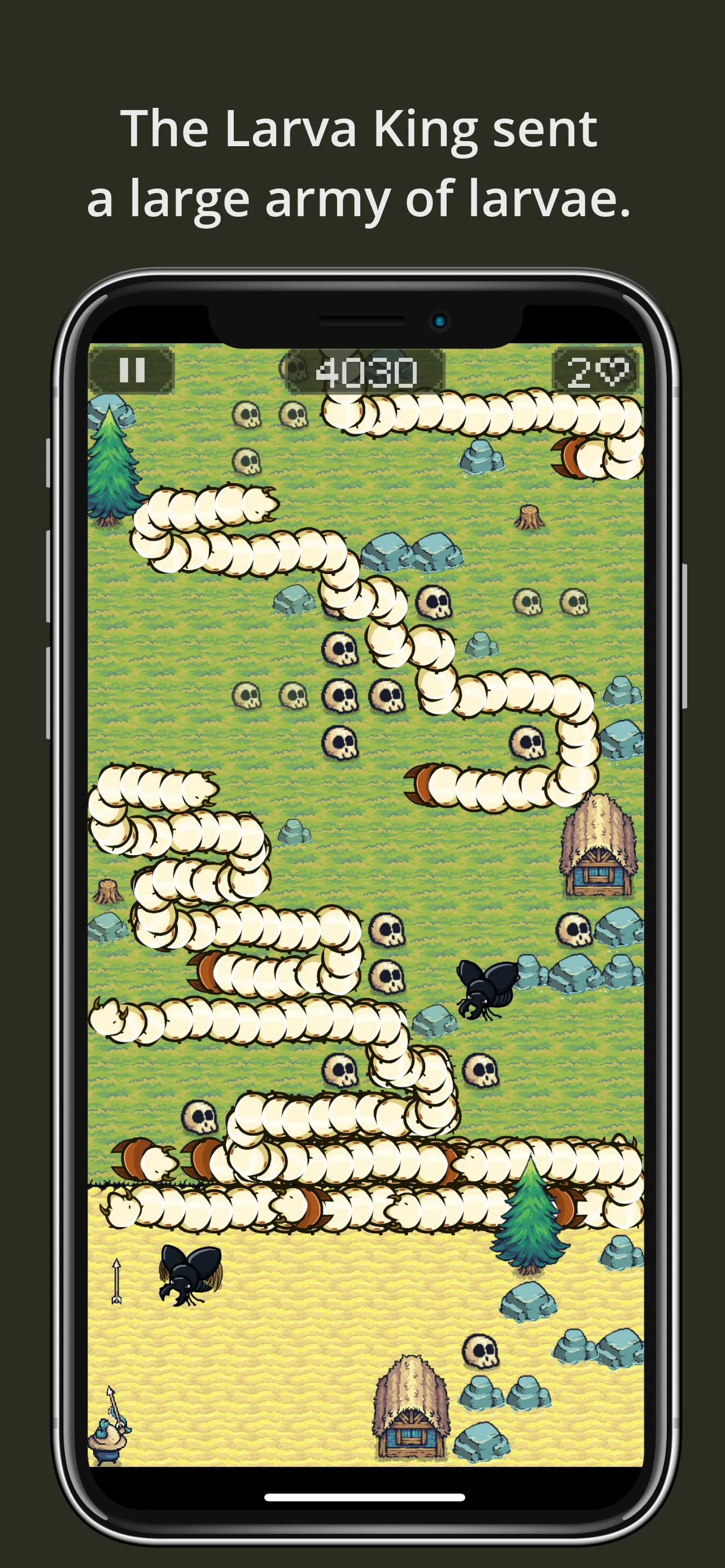 Larva Attack: Defend Your Home | Indus Appstore | Screenshot