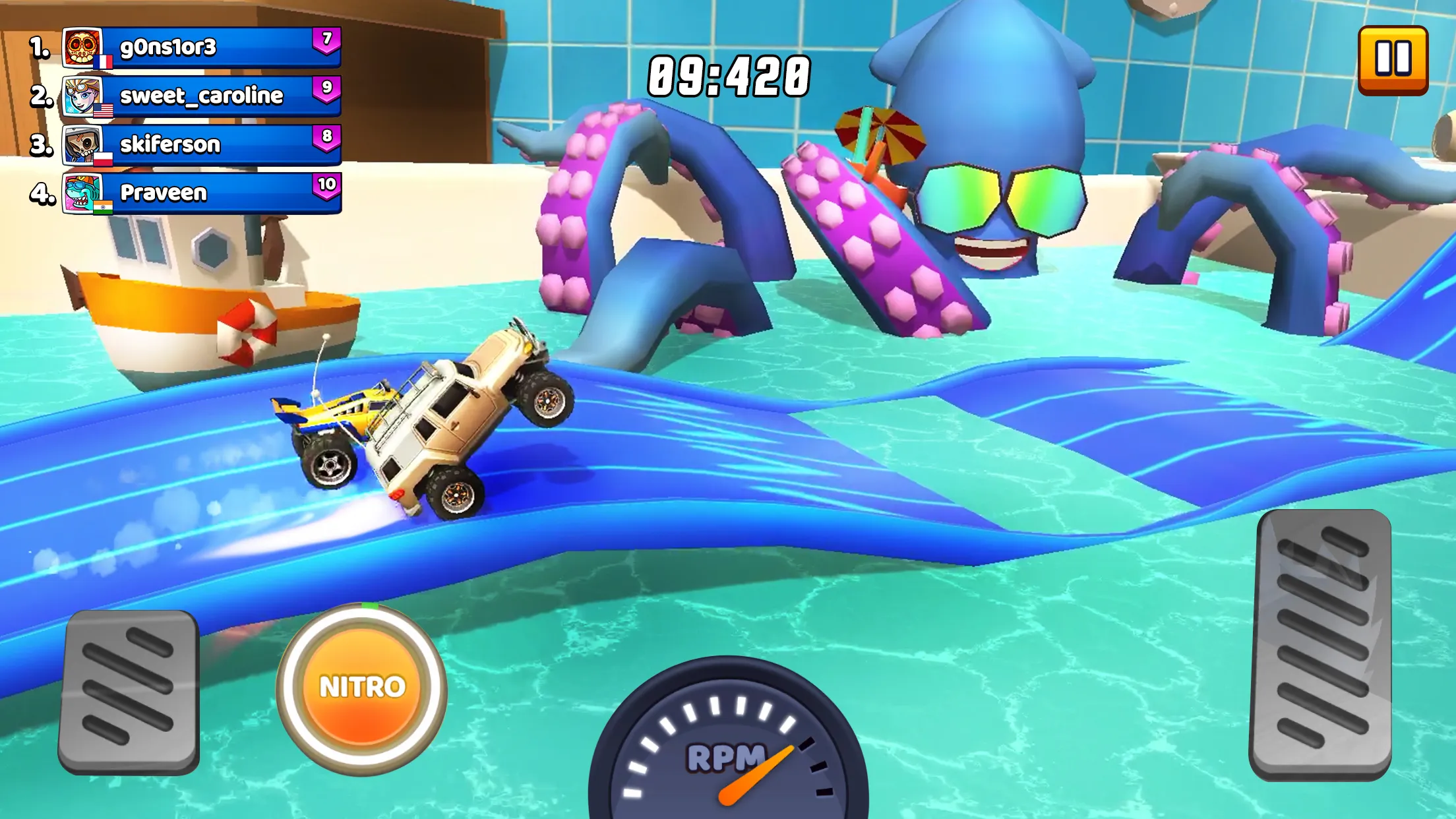 Nitro Jump - Car Racing | Indus Appstore | Screenshot