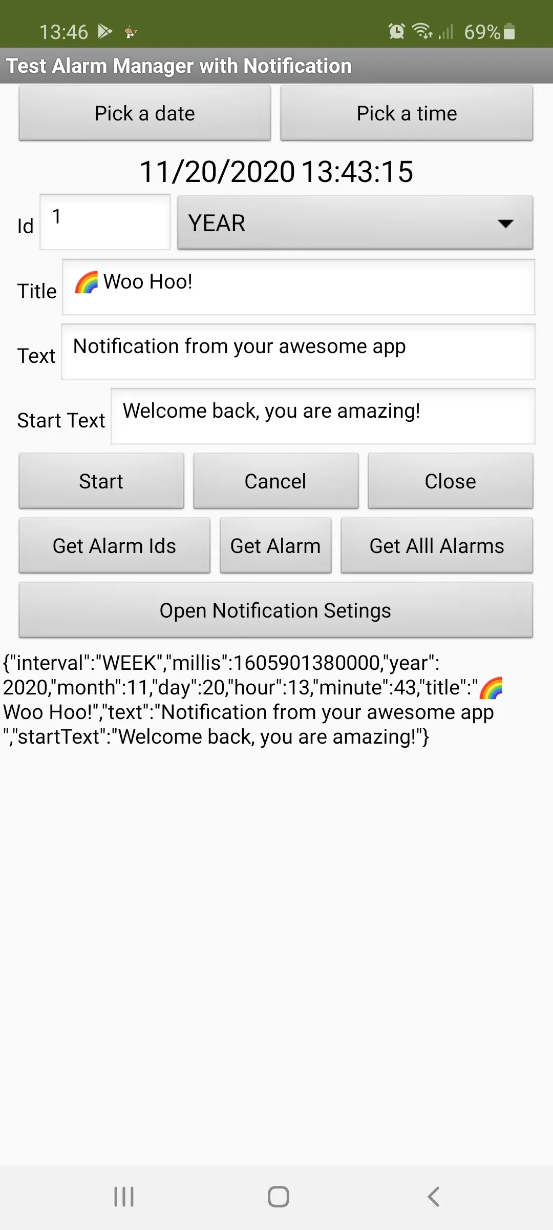 Alarm Manager Extension | Indus Appstore | Screenshot