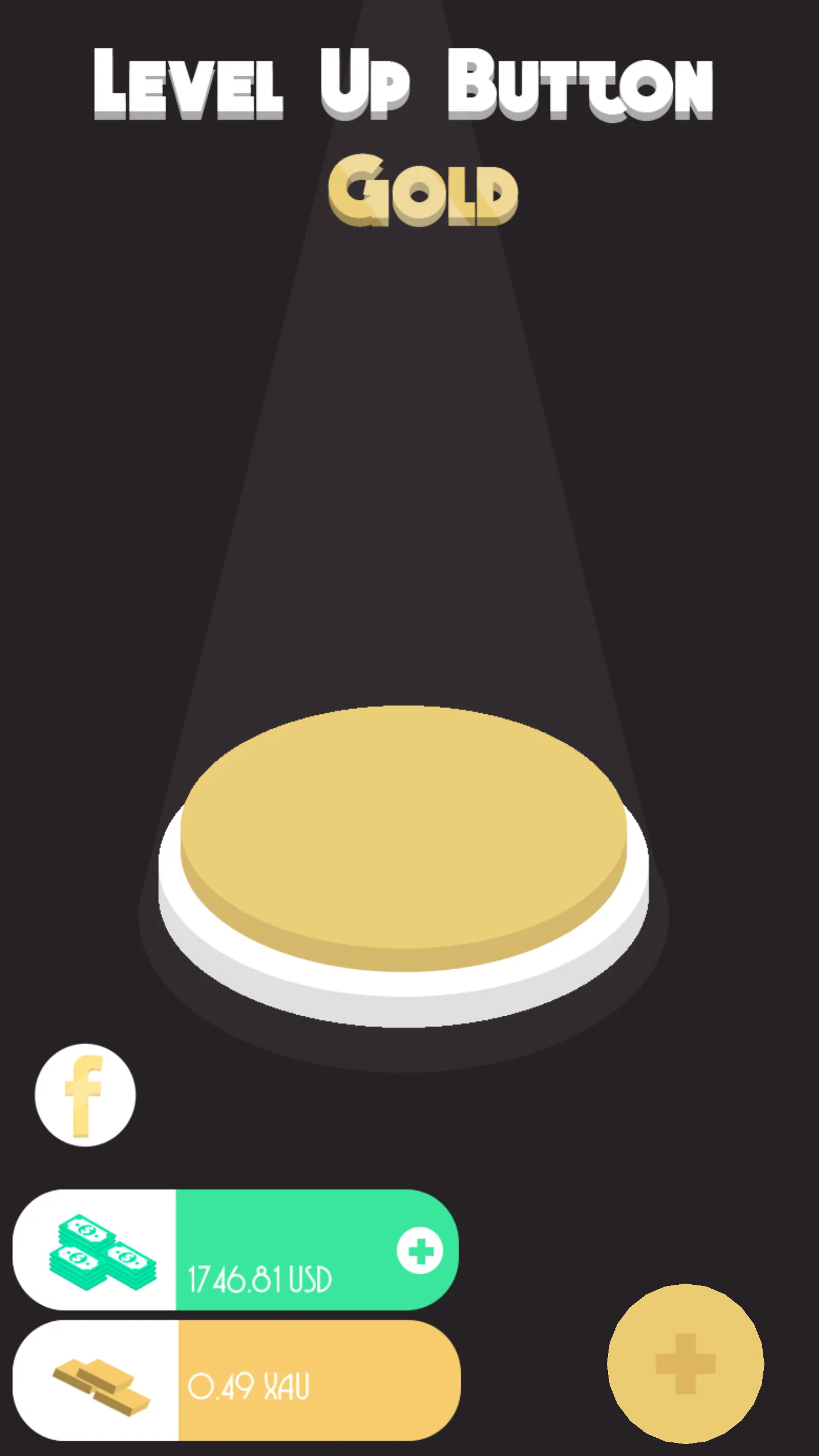 Level Up Button Gold: XP Boost | Indus Appstore | Screenshot