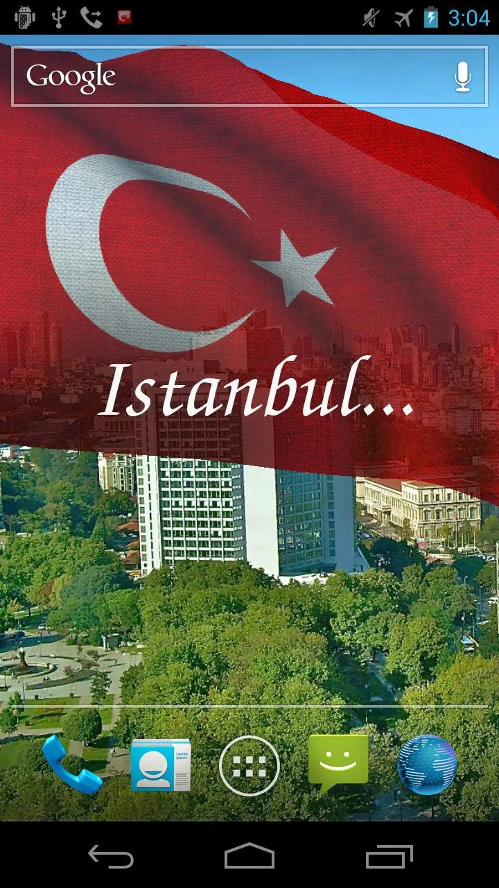 Turkey Flag Live Wallpaper | Indus Appstore | Screenshot