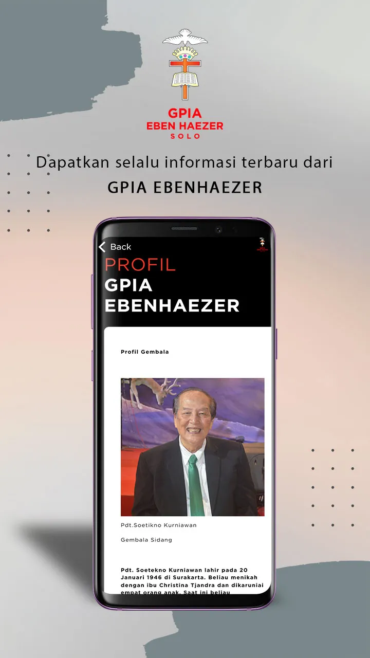 GPIA Ebenhaezer Solo | Indus Appstore | Screenshot