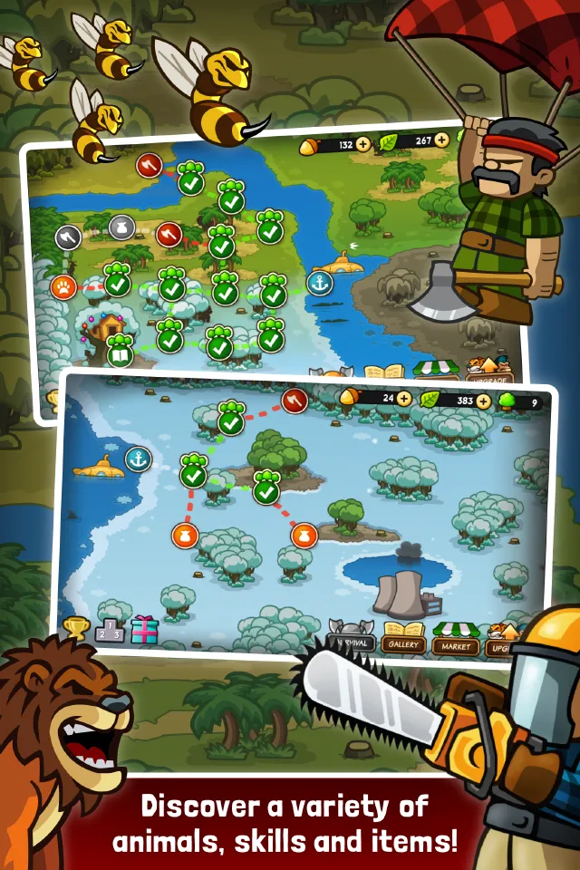 Lumberwhack: Defend the Wild | Indus Appstore | Screenshot