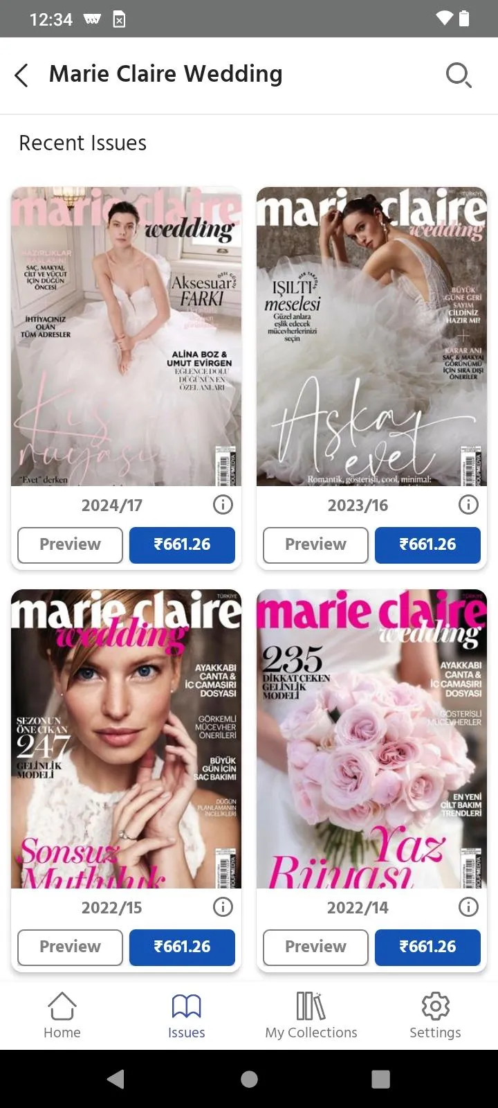 Marie Claire Wedding | Indus Appstore | Screenshot