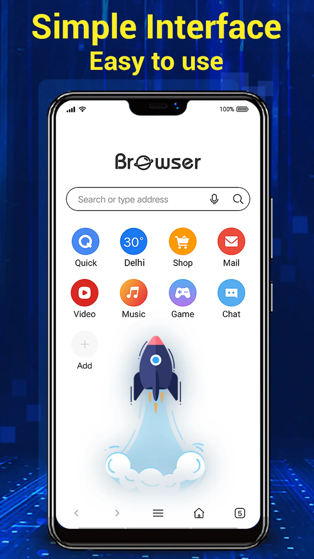 Browser for Android | Indus Appstore | Screenshot