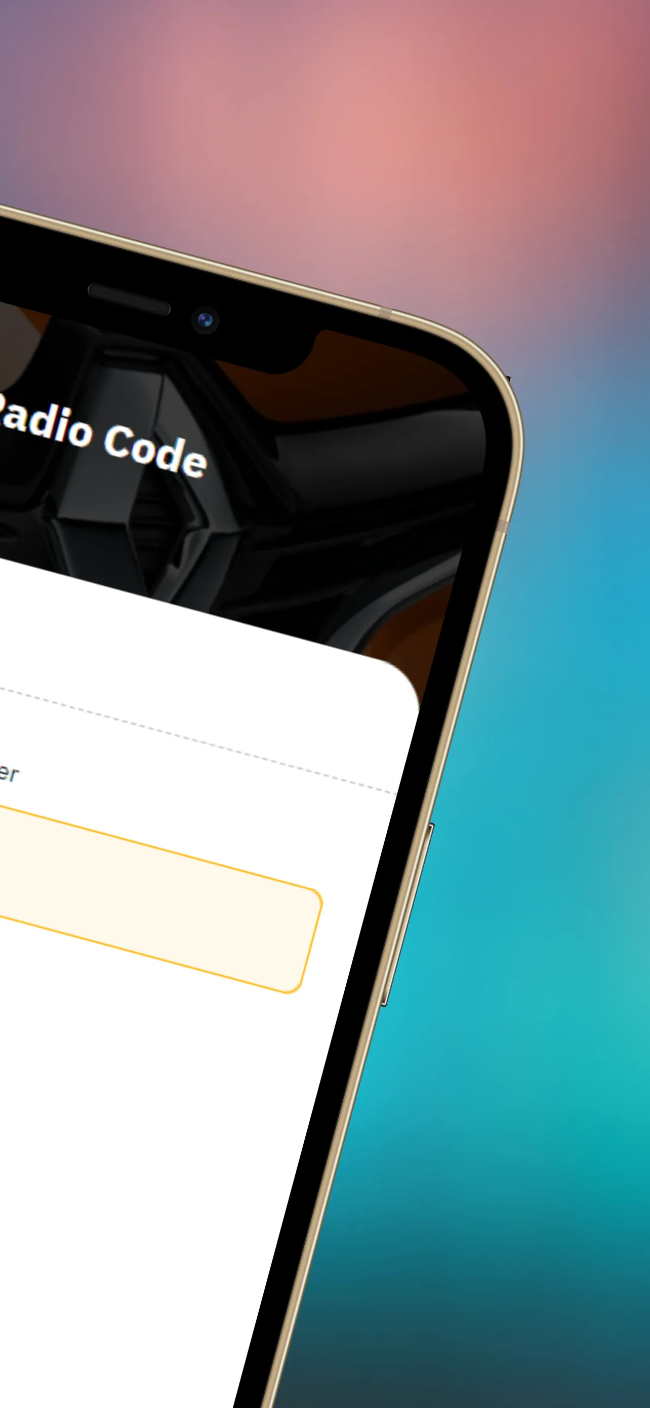 Renault Radio Code Generator | Indus Appstore | Screenshot