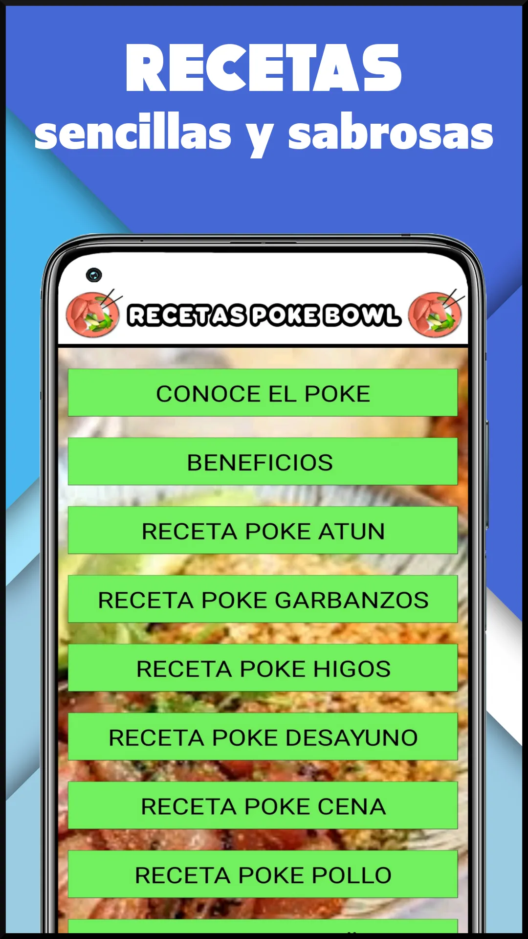 Poke Recetas Bowl | Indus Appstore | Screenshot