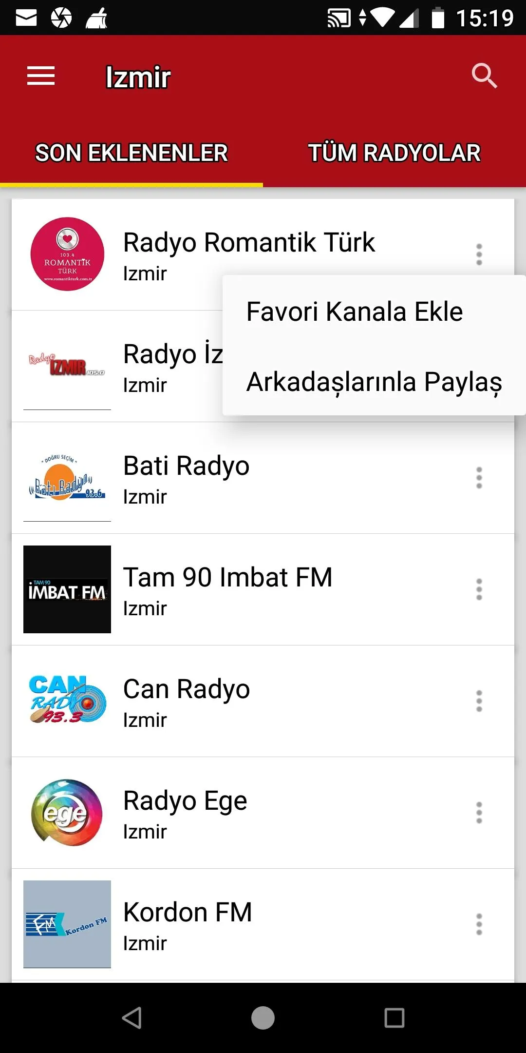 Izmir Radio Stations | Indus Appstore | Screenshot