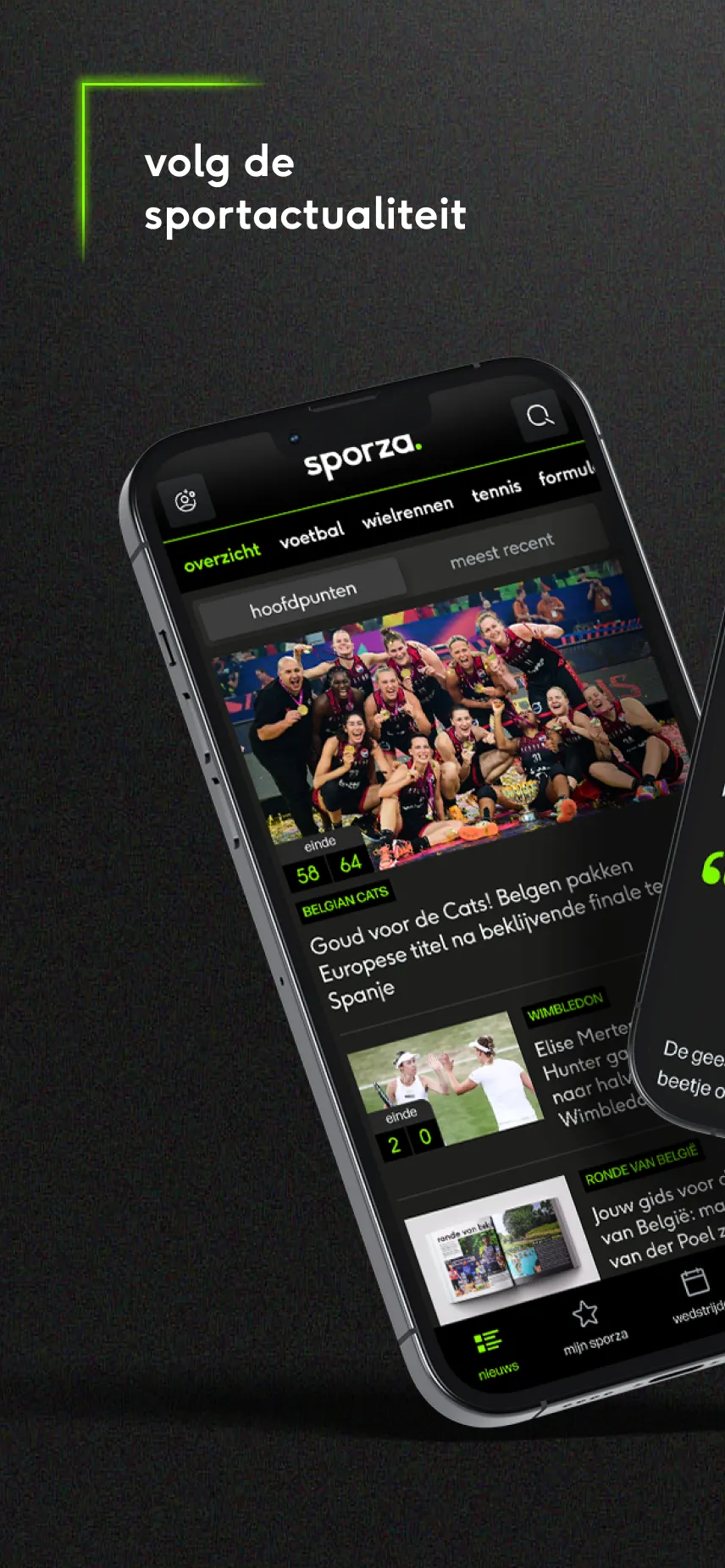 sporza | Indus Appstore | Screenshot