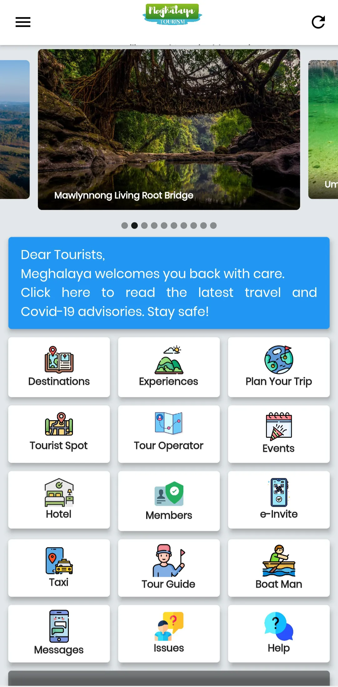 Meghalaya Tourism Provider | Indus Appstore | Screenshot