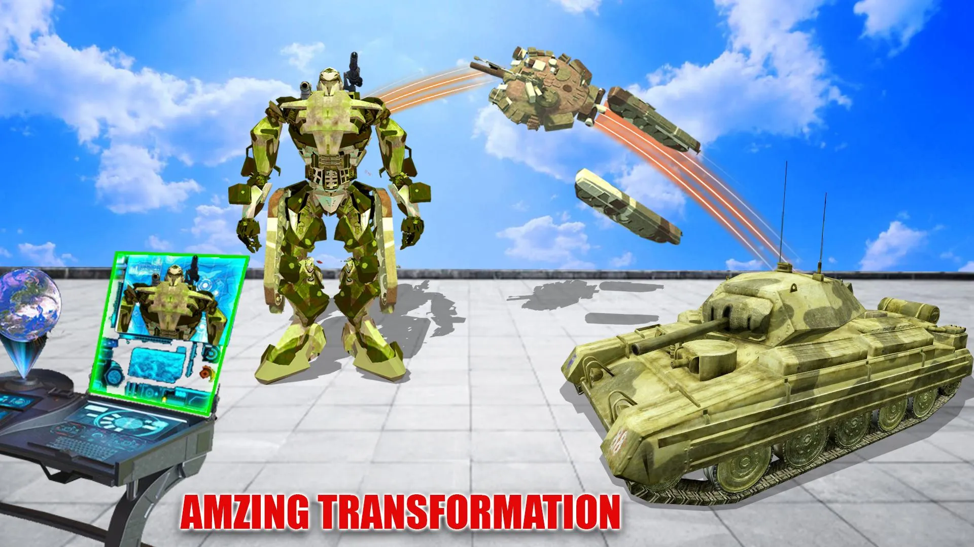 Tank Robot Transformation - Ro | Indus Appstore | Screenshot