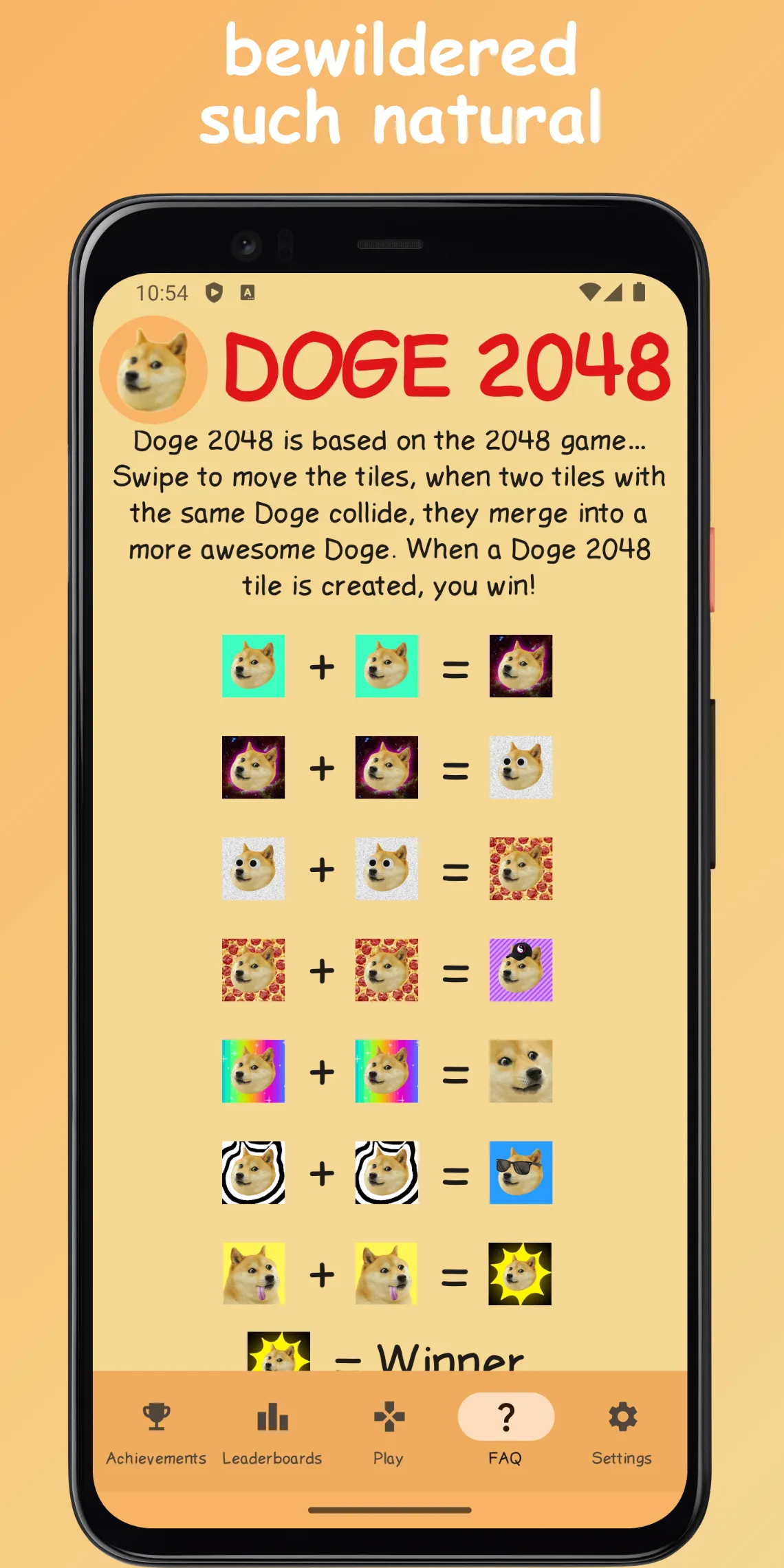 Doge 2048 | Indus Appstore | Screenshot