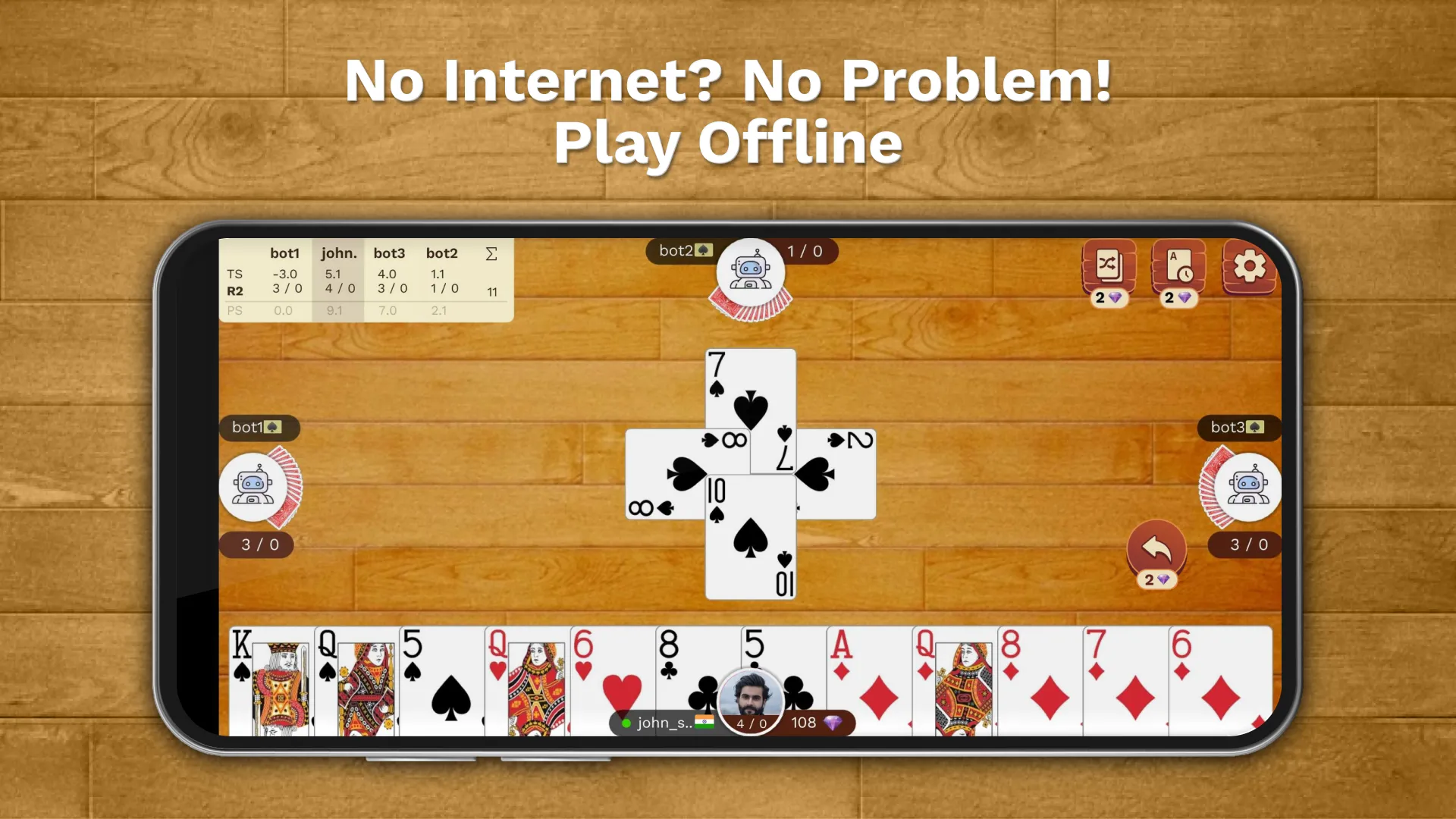 Callbreak.com - Card game | Indus Appstore | Screenshot