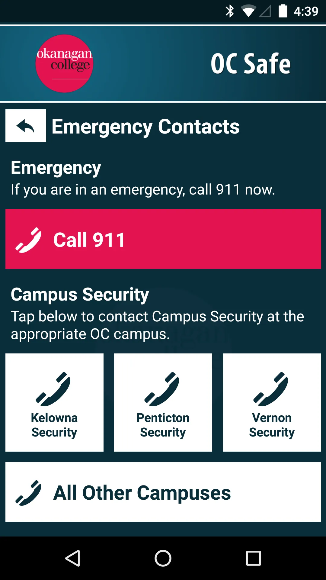 OC Safe | Indus Appstore | Screenshot