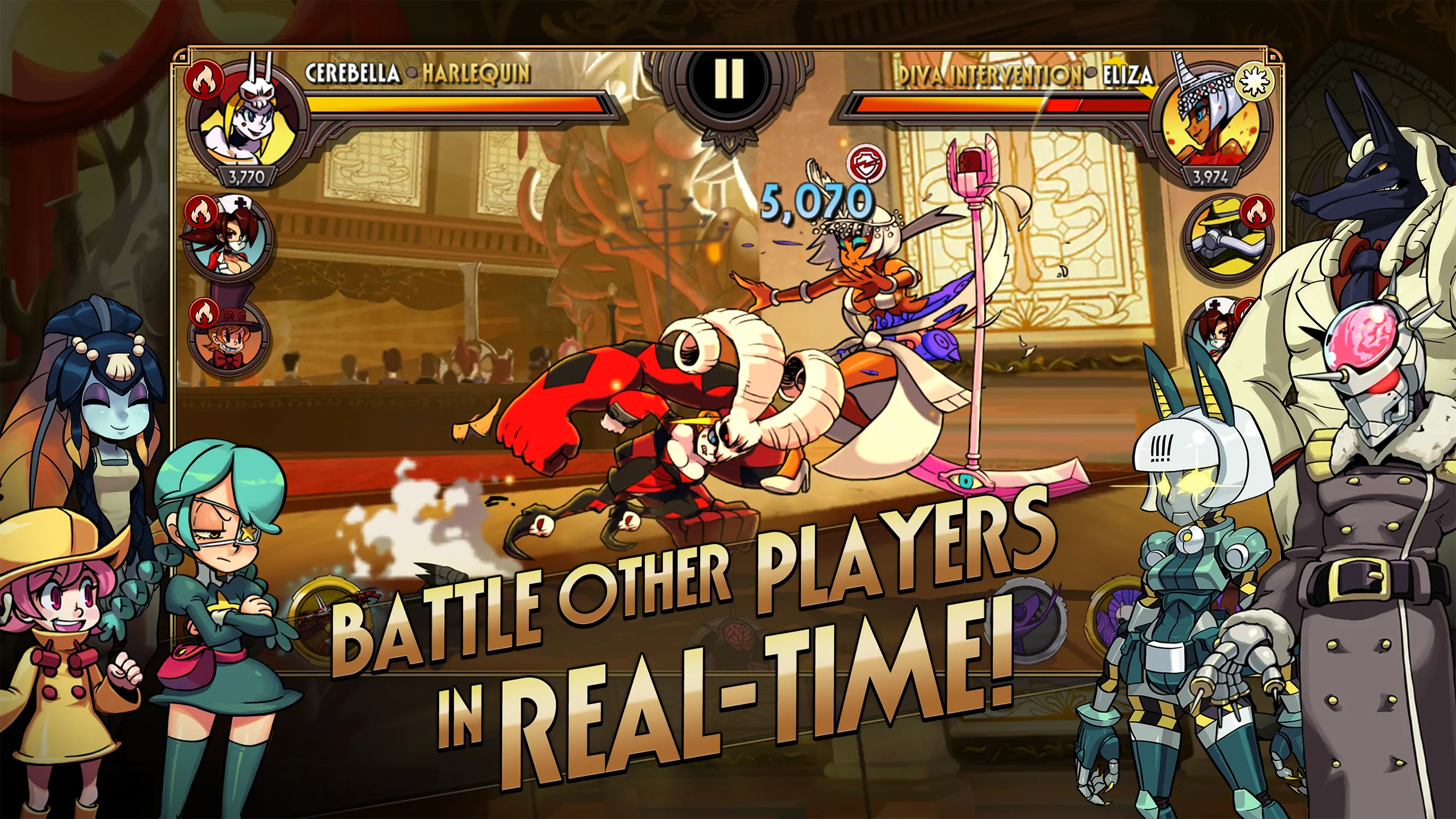 Skullgirls: Fighting RPG | Indus Appstore | Screenshot