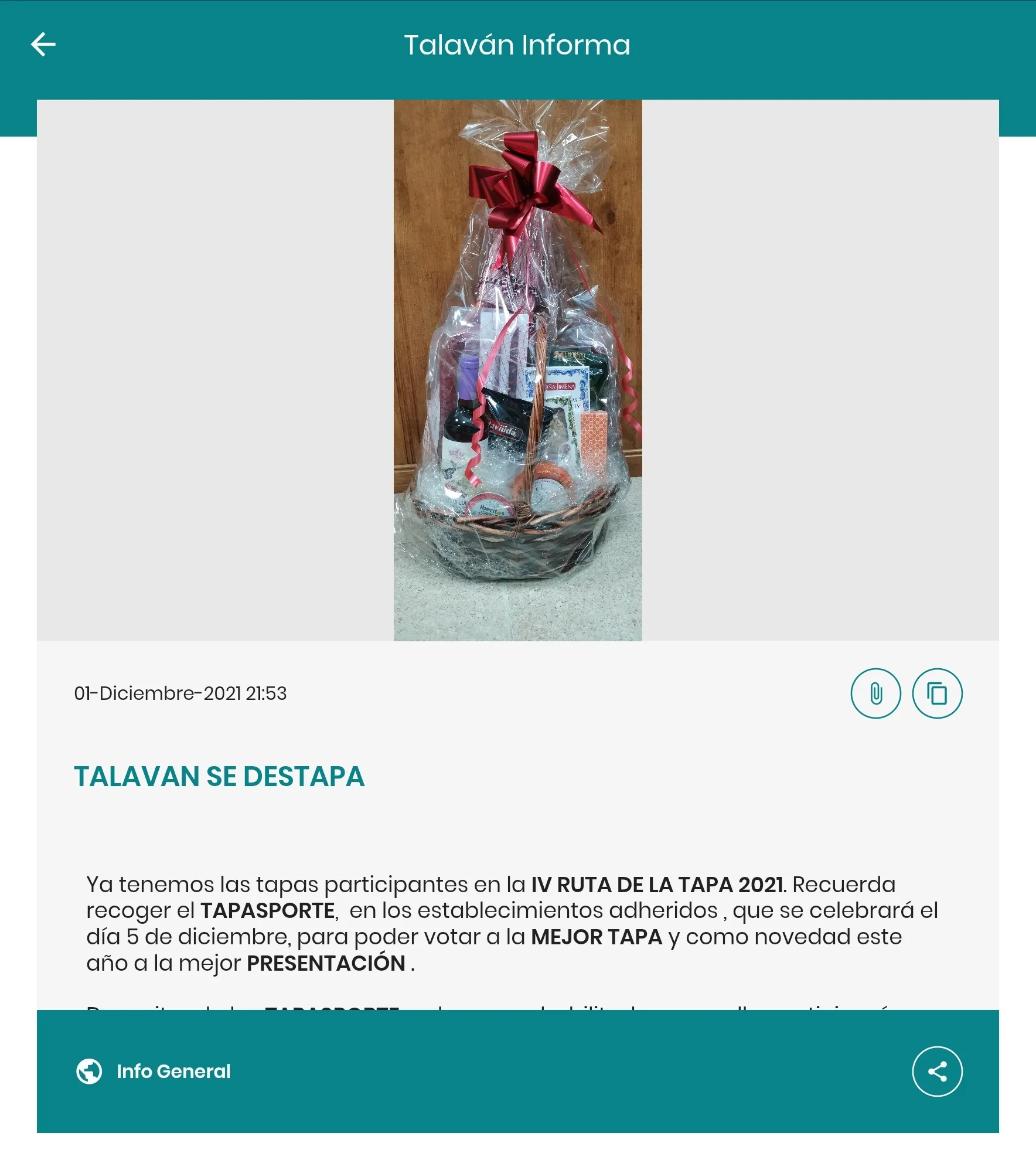 Talaván Informa | Indus Appstore | Screenshot