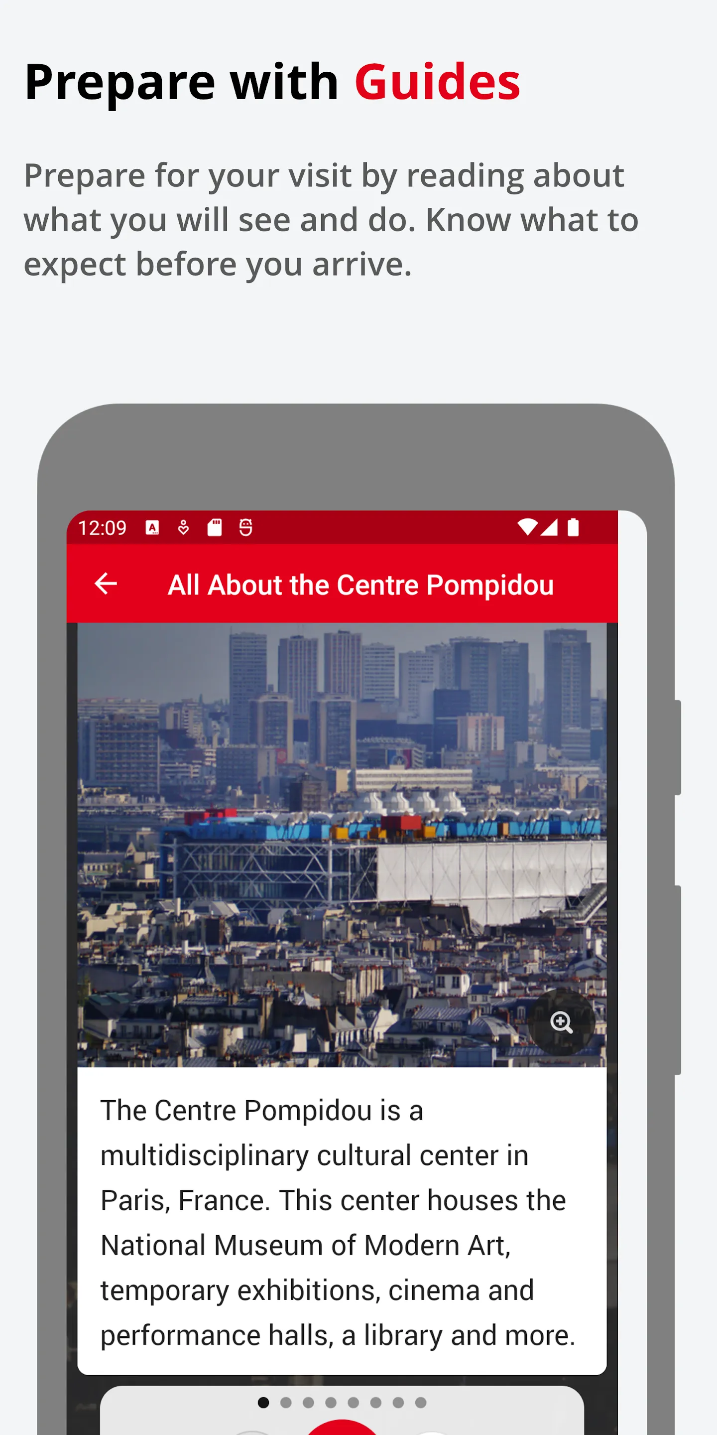 Centre Pompidou Accessibility | Indus Appstore | Screenshot