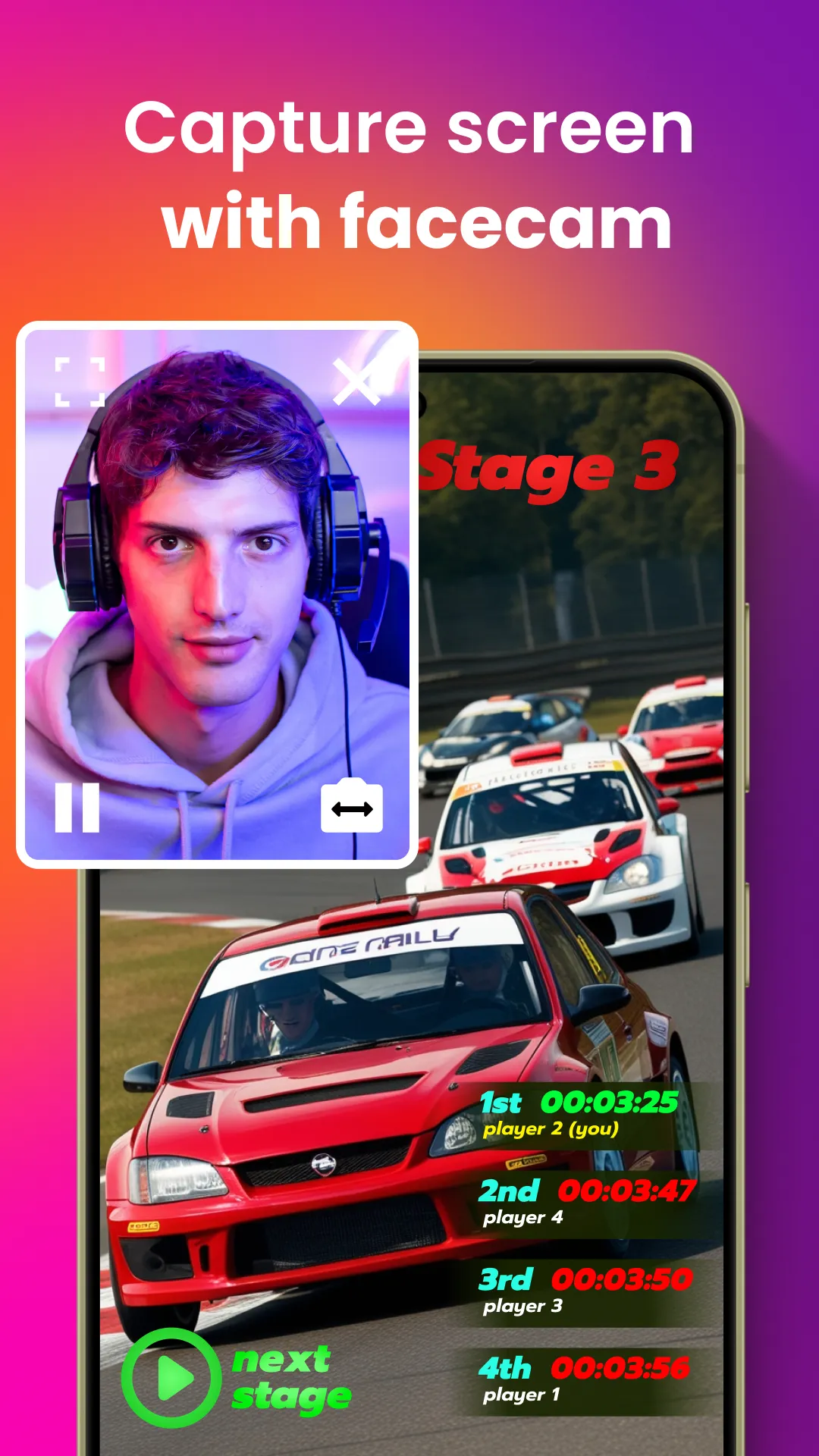 Screen Recorder Lite - Facecam | Indus Appstore | Screenshot