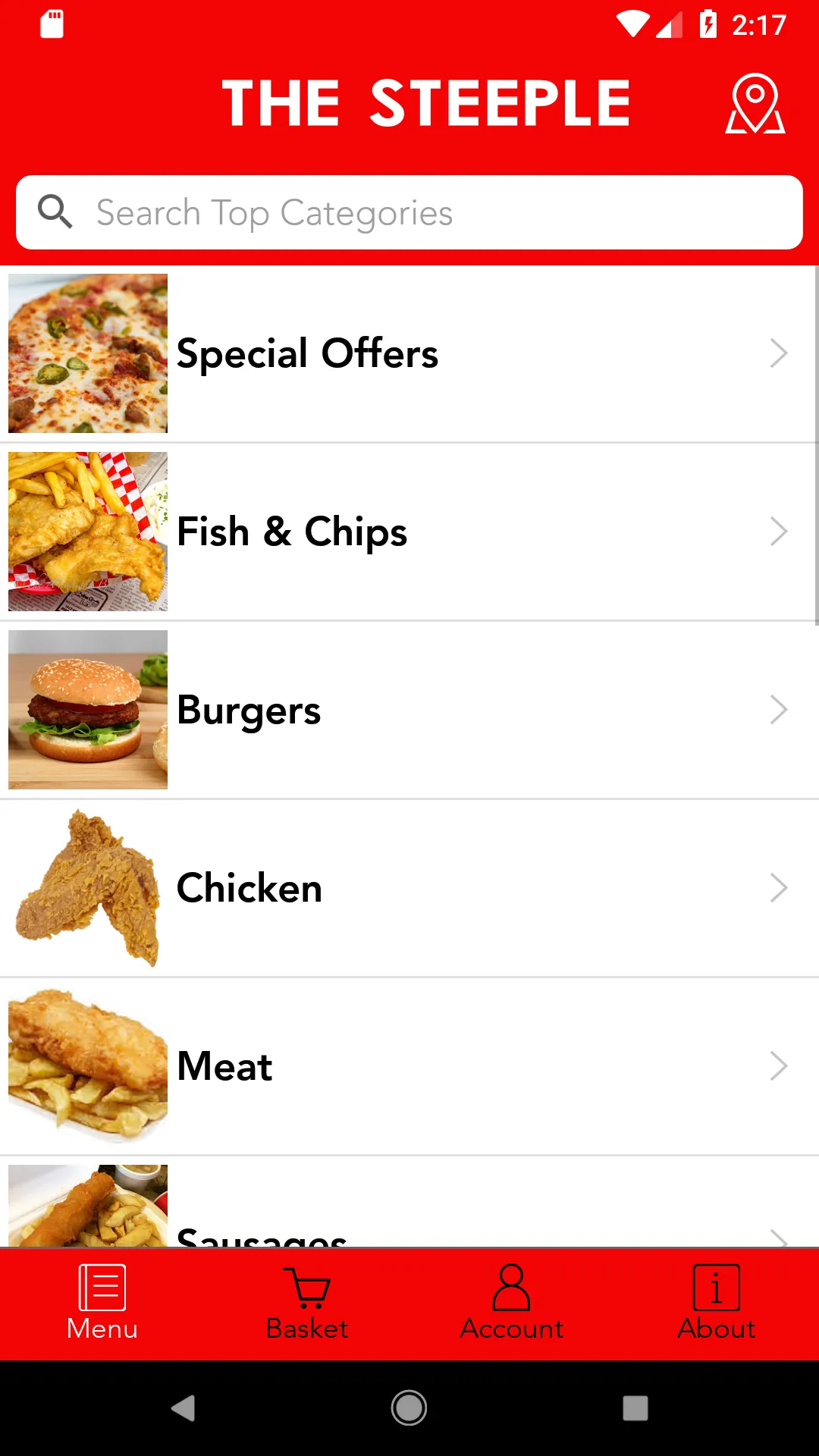 The Steeple Fish Bar | Indus Appstore | Screenshot