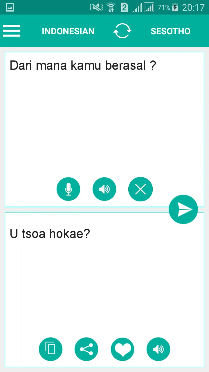 Sesotho Indonesian Translator | Indus Appstore | Screenshot