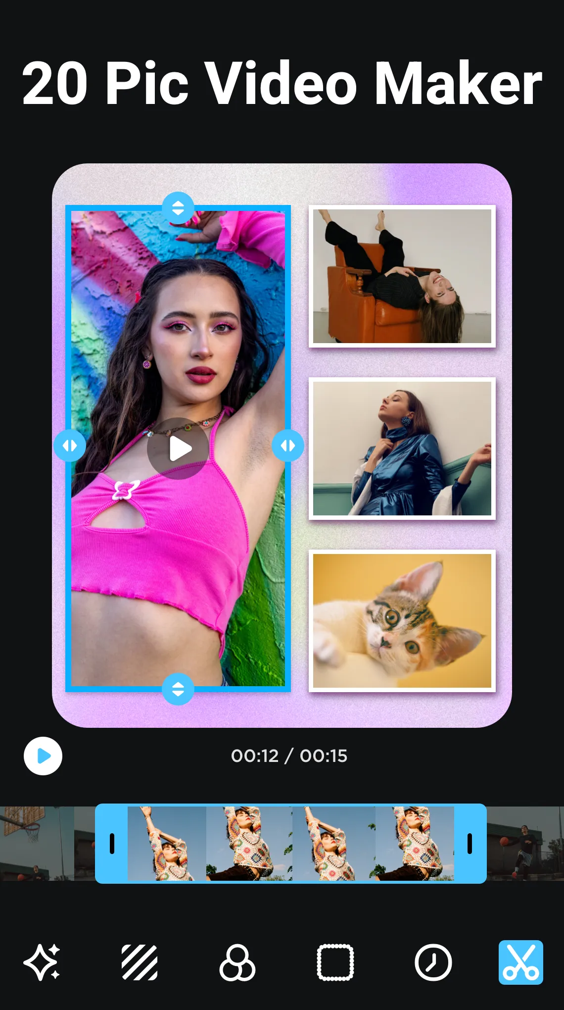 Pic collage Maker - Foto Grid | Indus Appstore | Screenshot