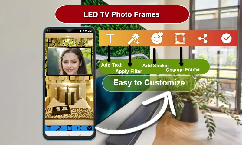 LED TV Photo Frames | Indus Appstore | Screenshot