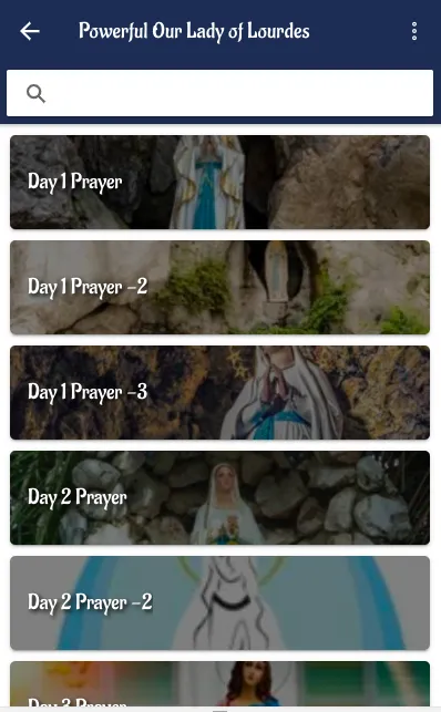 Novena to Our Lady of Lourdes | Indus Appstore | Screenshot