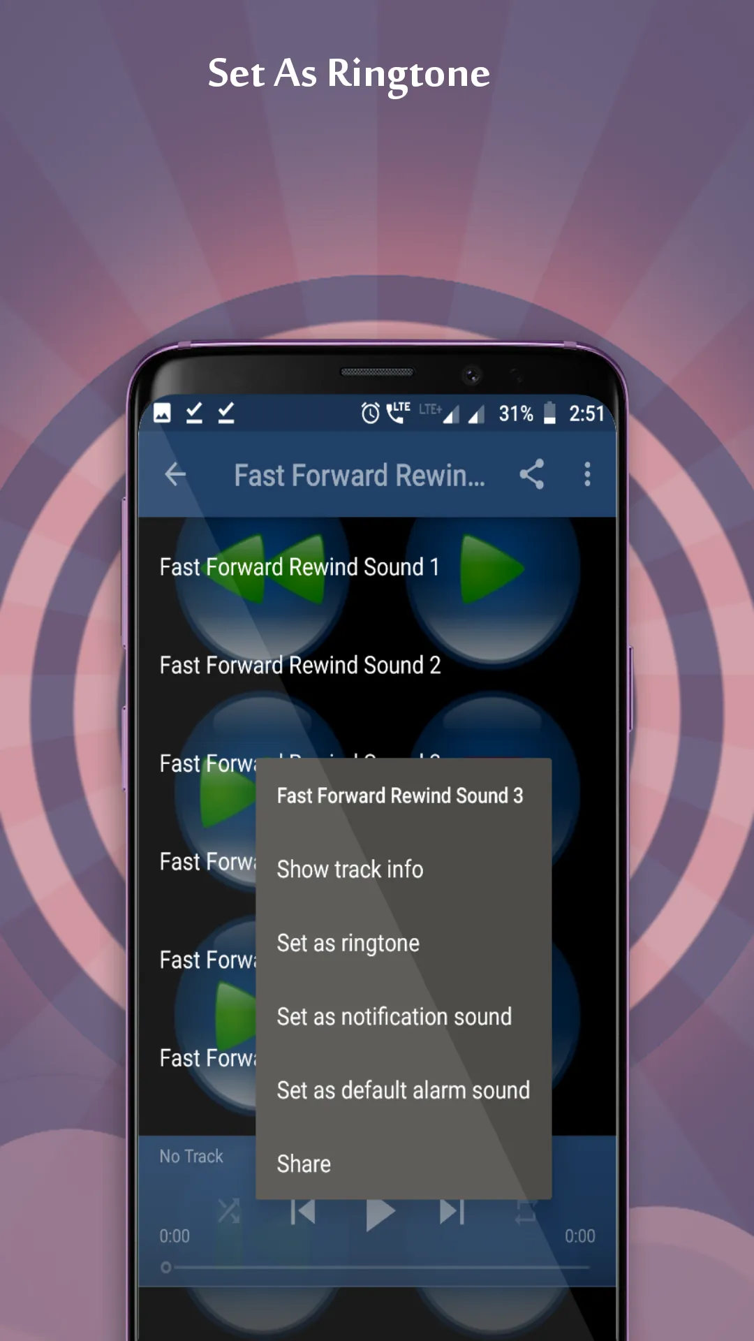 Fast Forward Rewind Sound | Indus Appstore | Screenshot